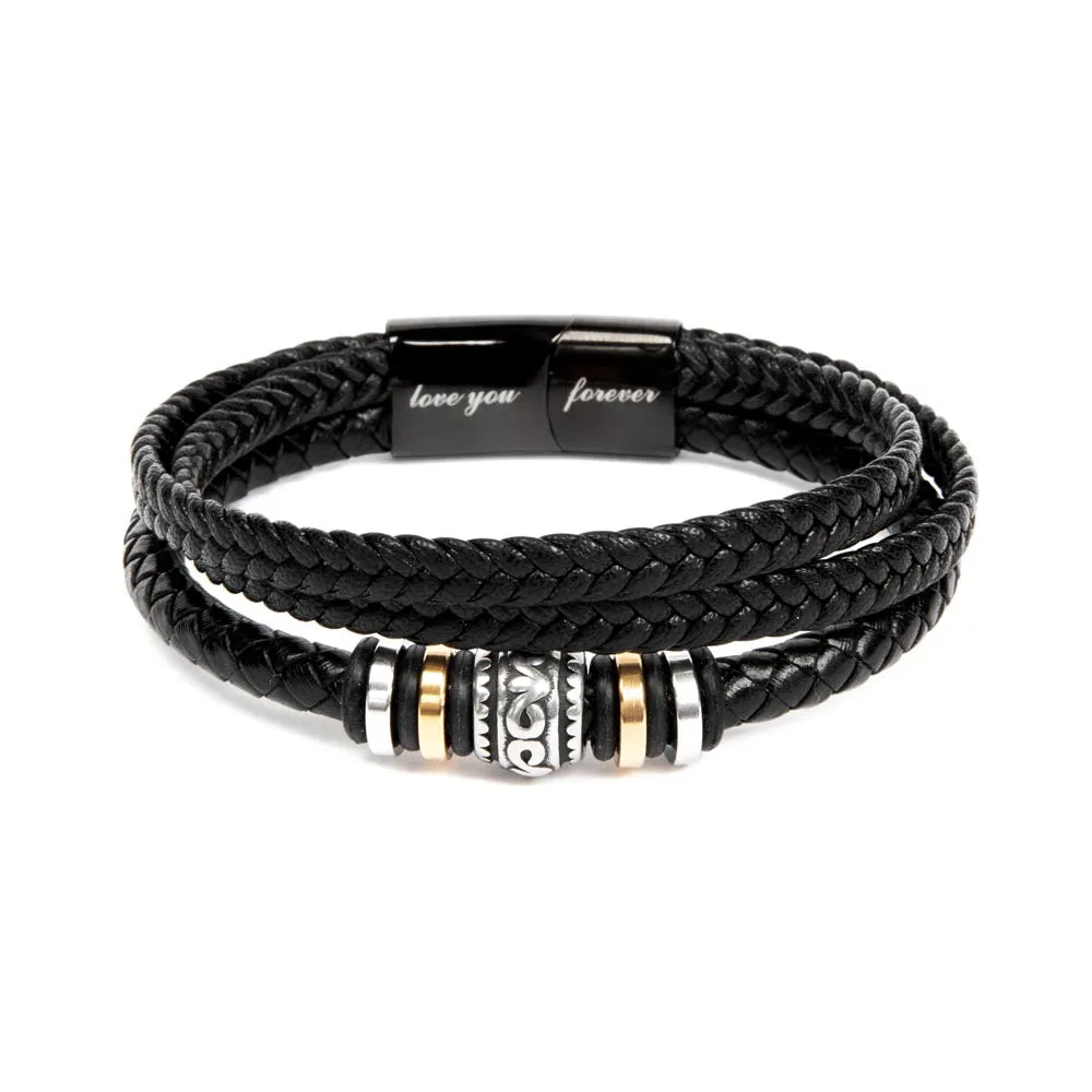 Bestie Love Men's Bracelet - Stylish Sentiment