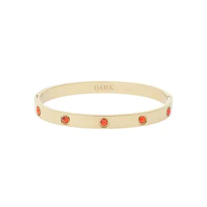 BIG DOT BANGLE ORANGE