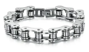 Bike Chain Stainless Steel Bracelets - $40