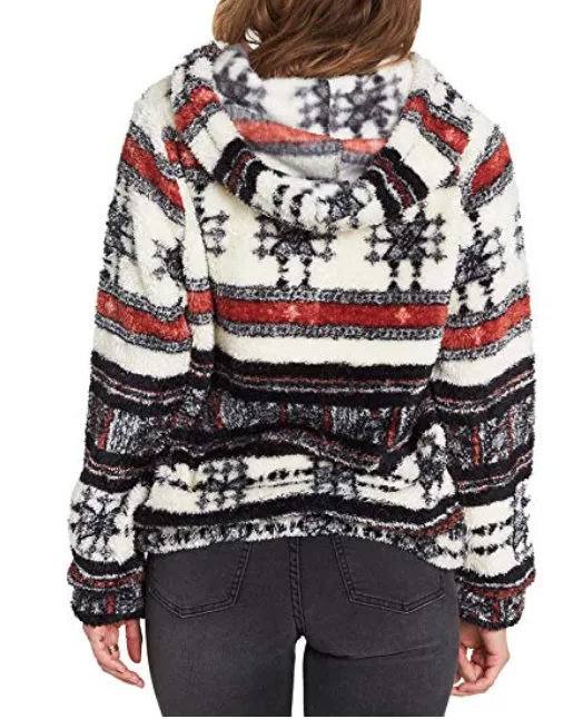 Billabong Women's Cozy For Keeps Polar Fleece Hoodie | MULTI