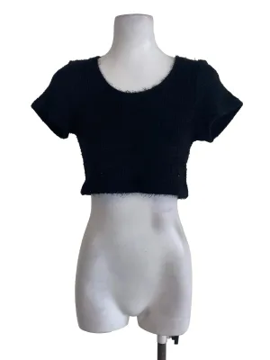Black Knitted Top