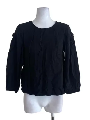 Black Long Sleeve Blouse TCL