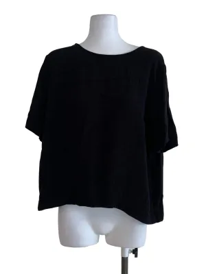 Black Plain Blouse
