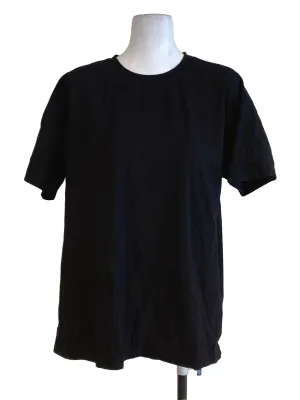 Black Round Neck Top