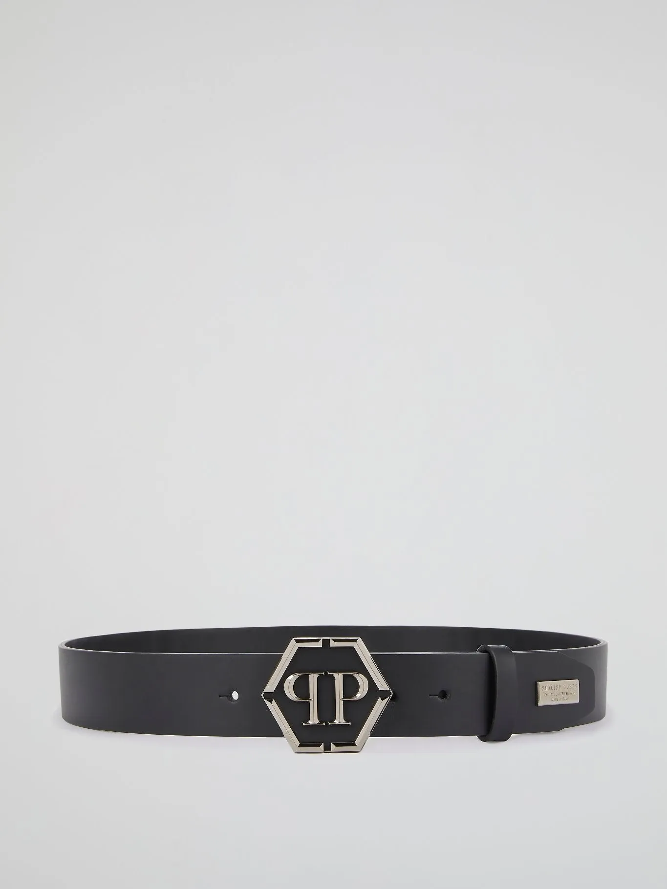 Black Statement Studded Belt