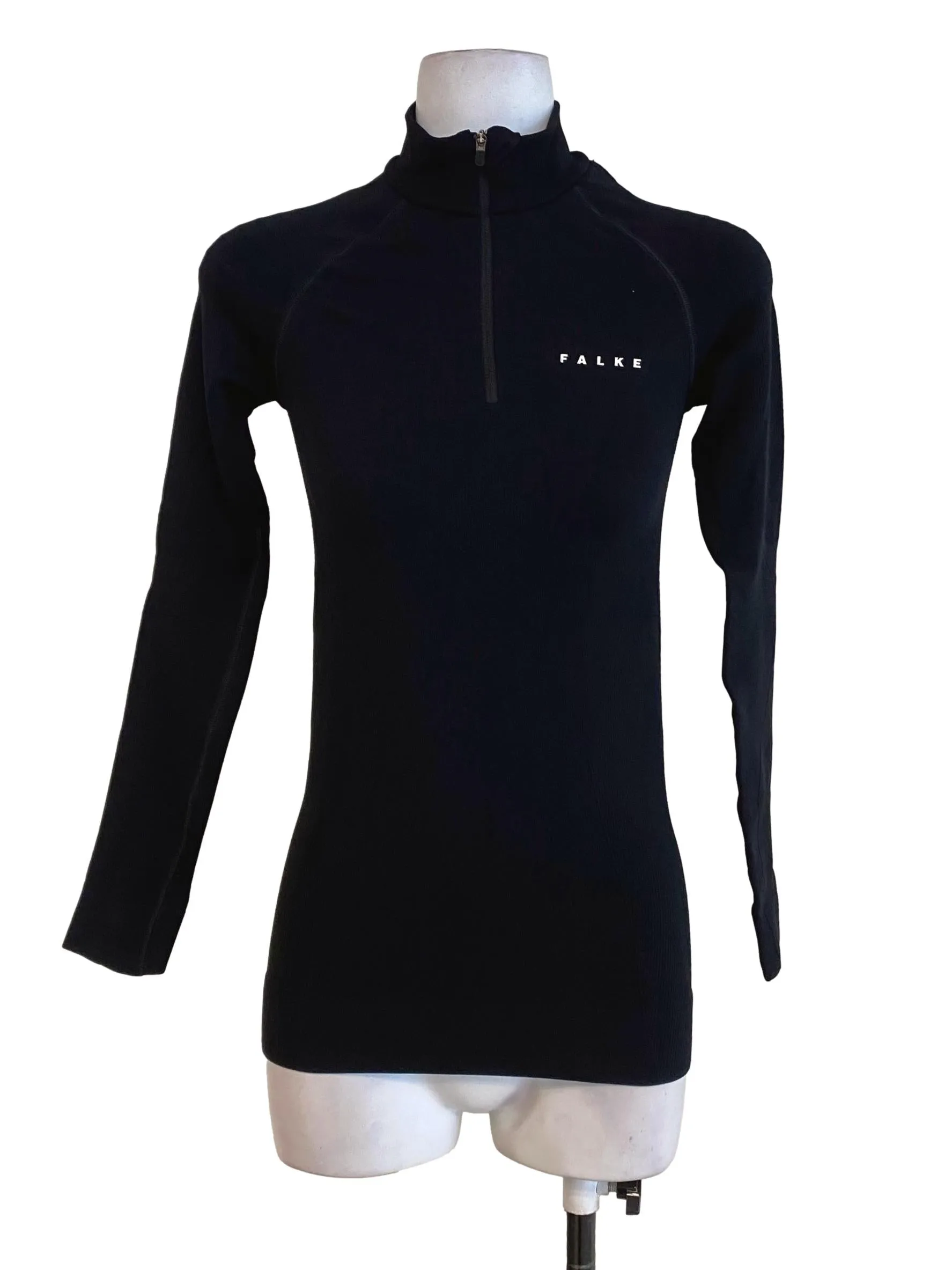 Black Turtle Neck Top