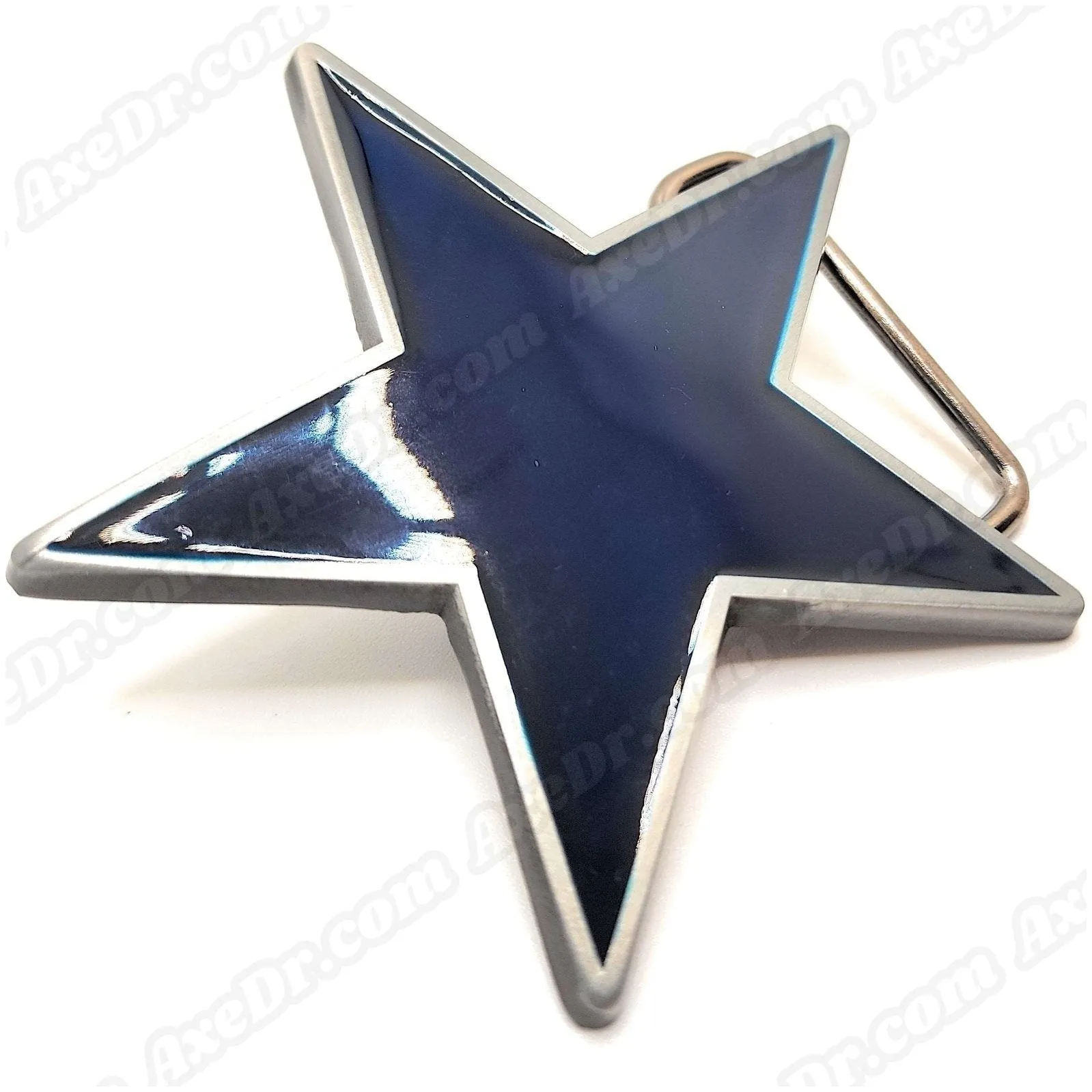 Blue Star Belt Buckle