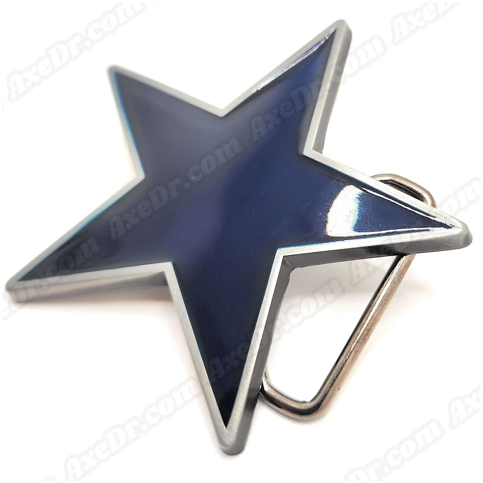 Blue Star Belt Buckle