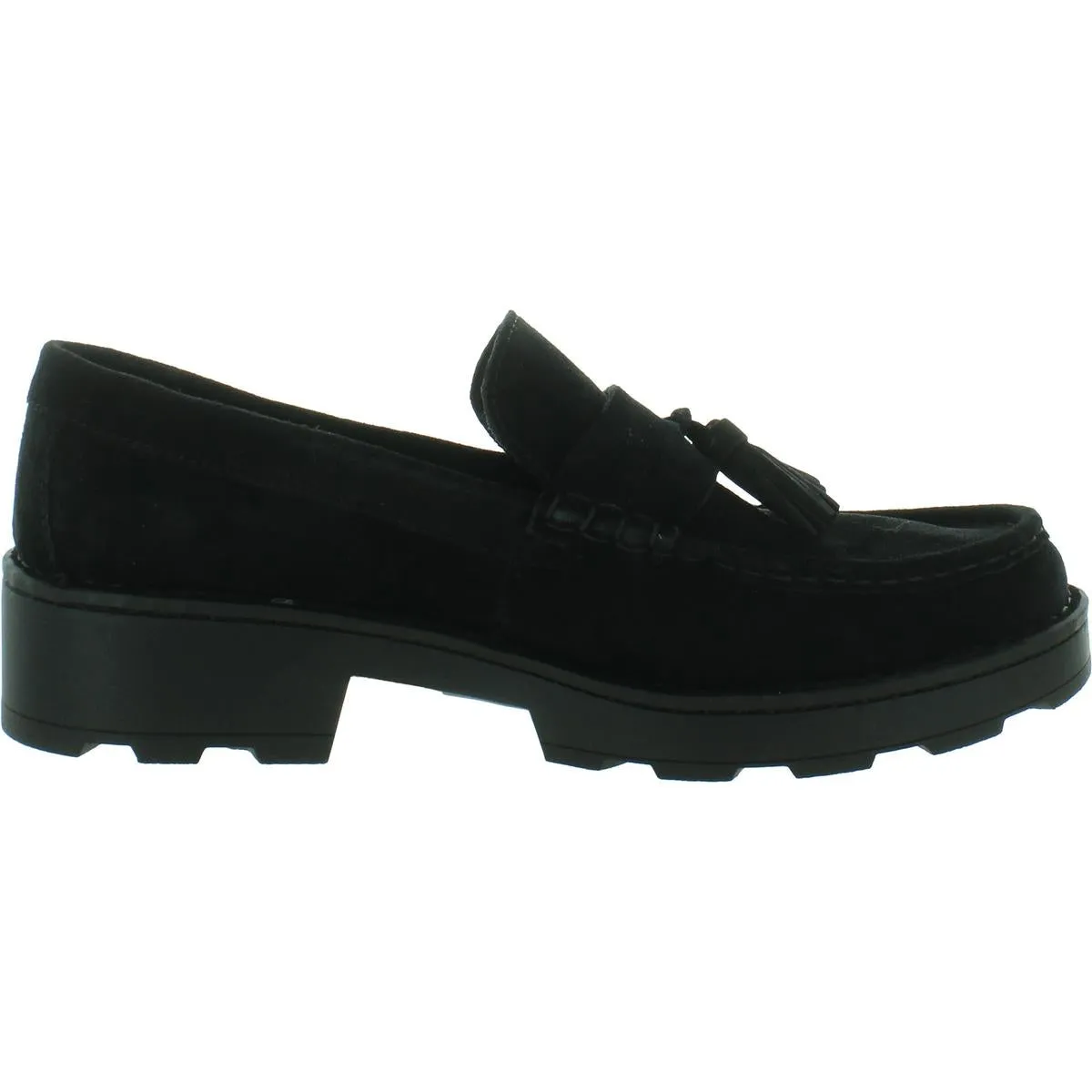 Born Womens Capri Suede Heeled Loafers