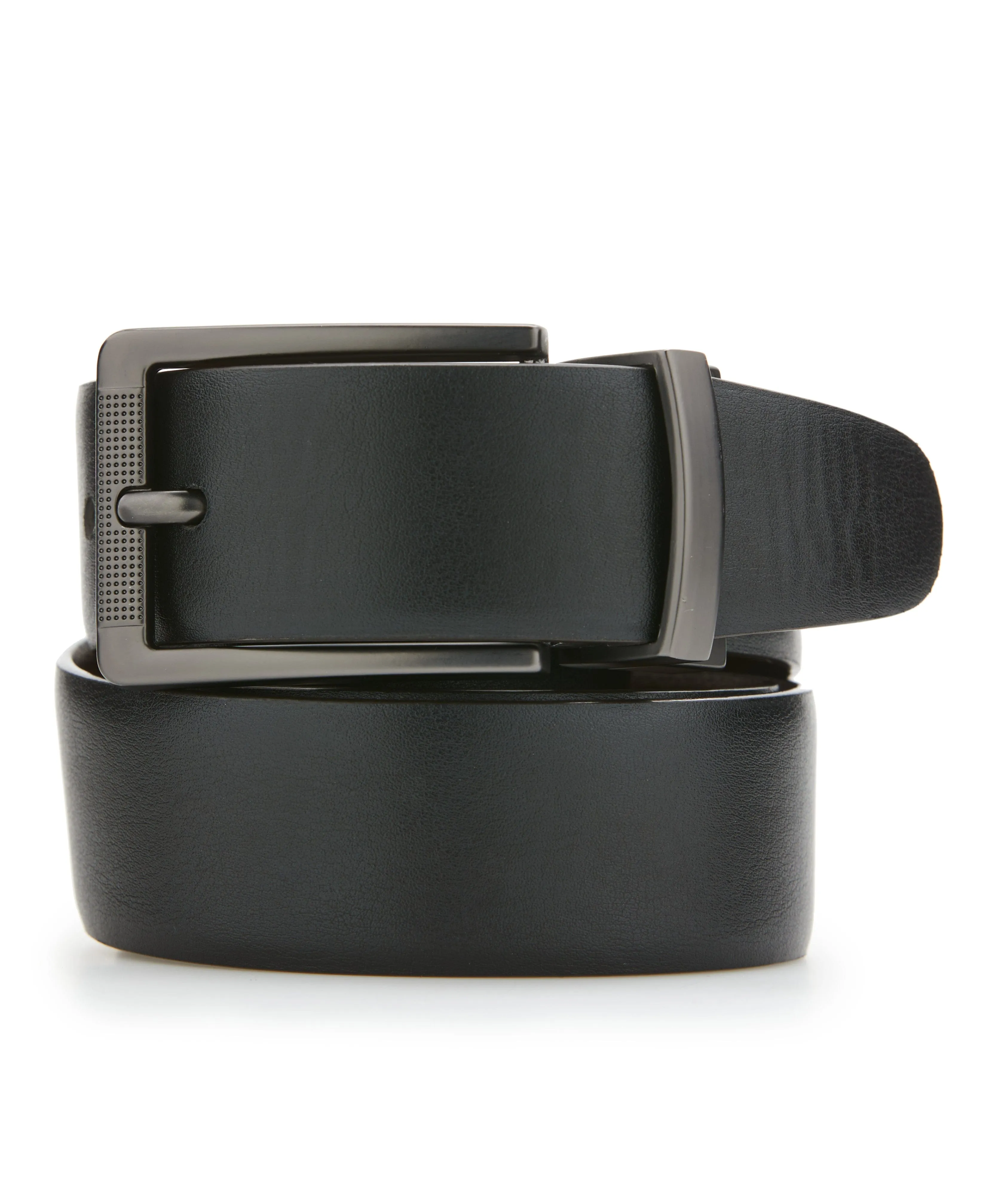 Burnished Brown Leather Belt