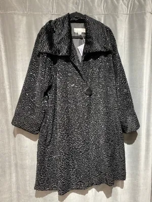 Caroline Rose Playful Persian Faux Fur Coat