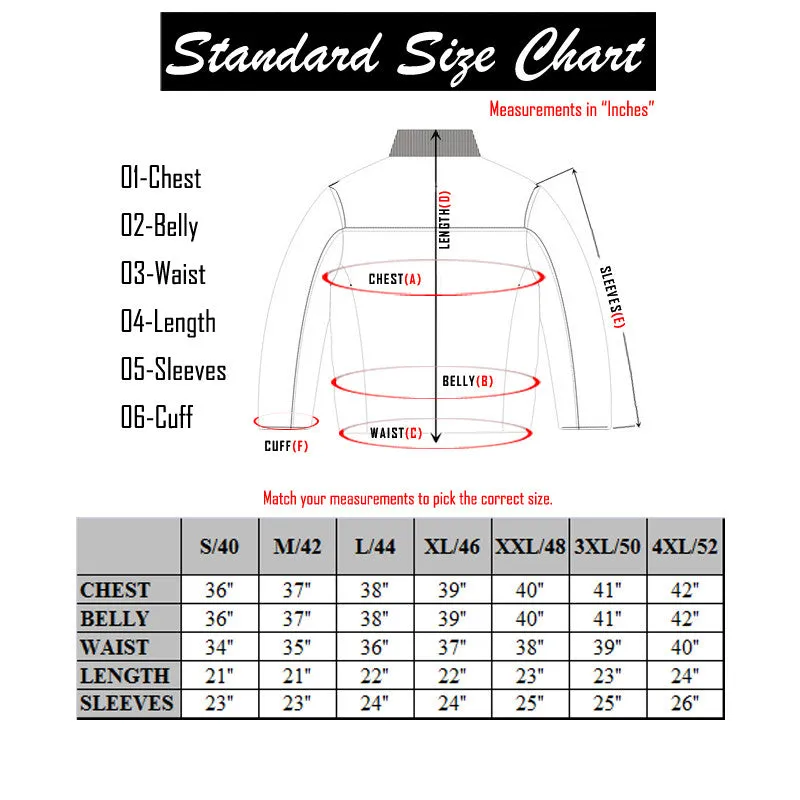 CE Approved Perrini Full Body Armor Motorcycle Jacket Shirt White
