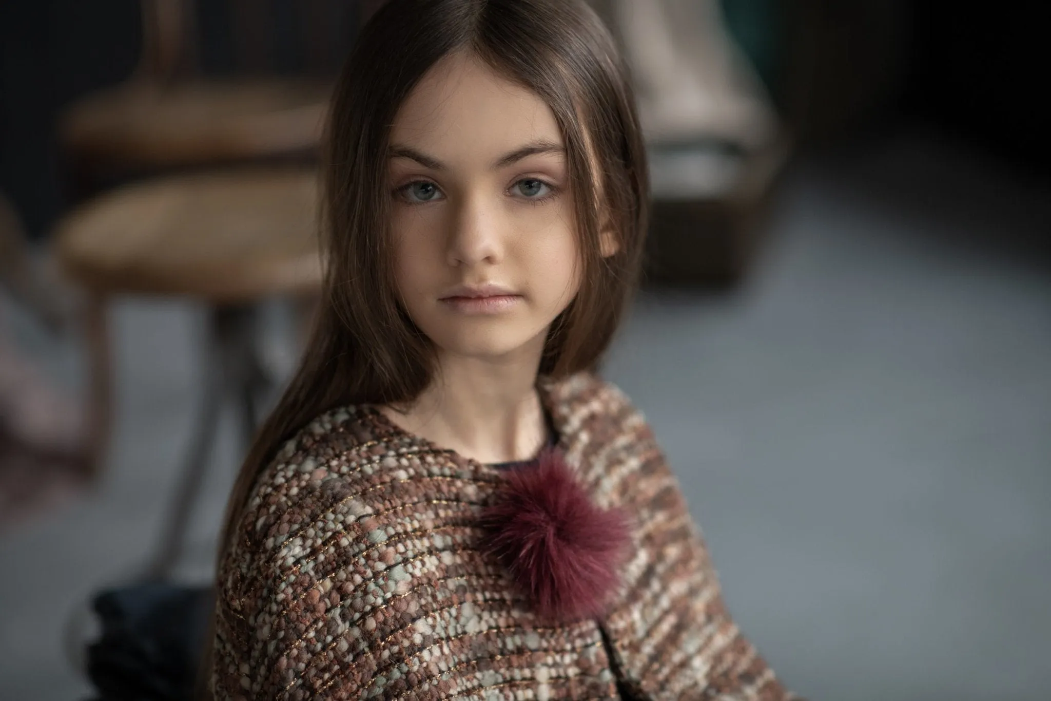 Chloe Green Cape