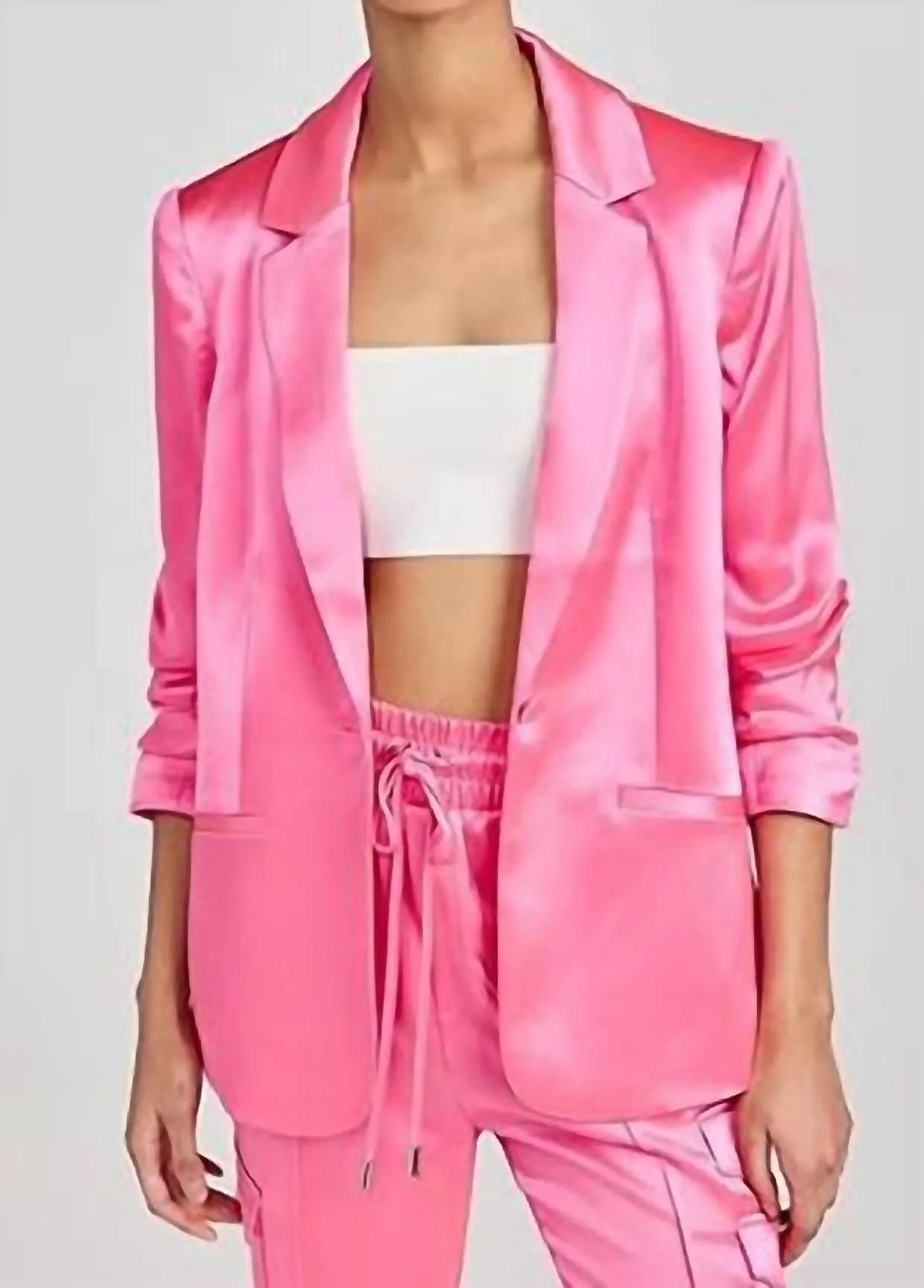 Cinq A Sept - Satin Kylie Blazer