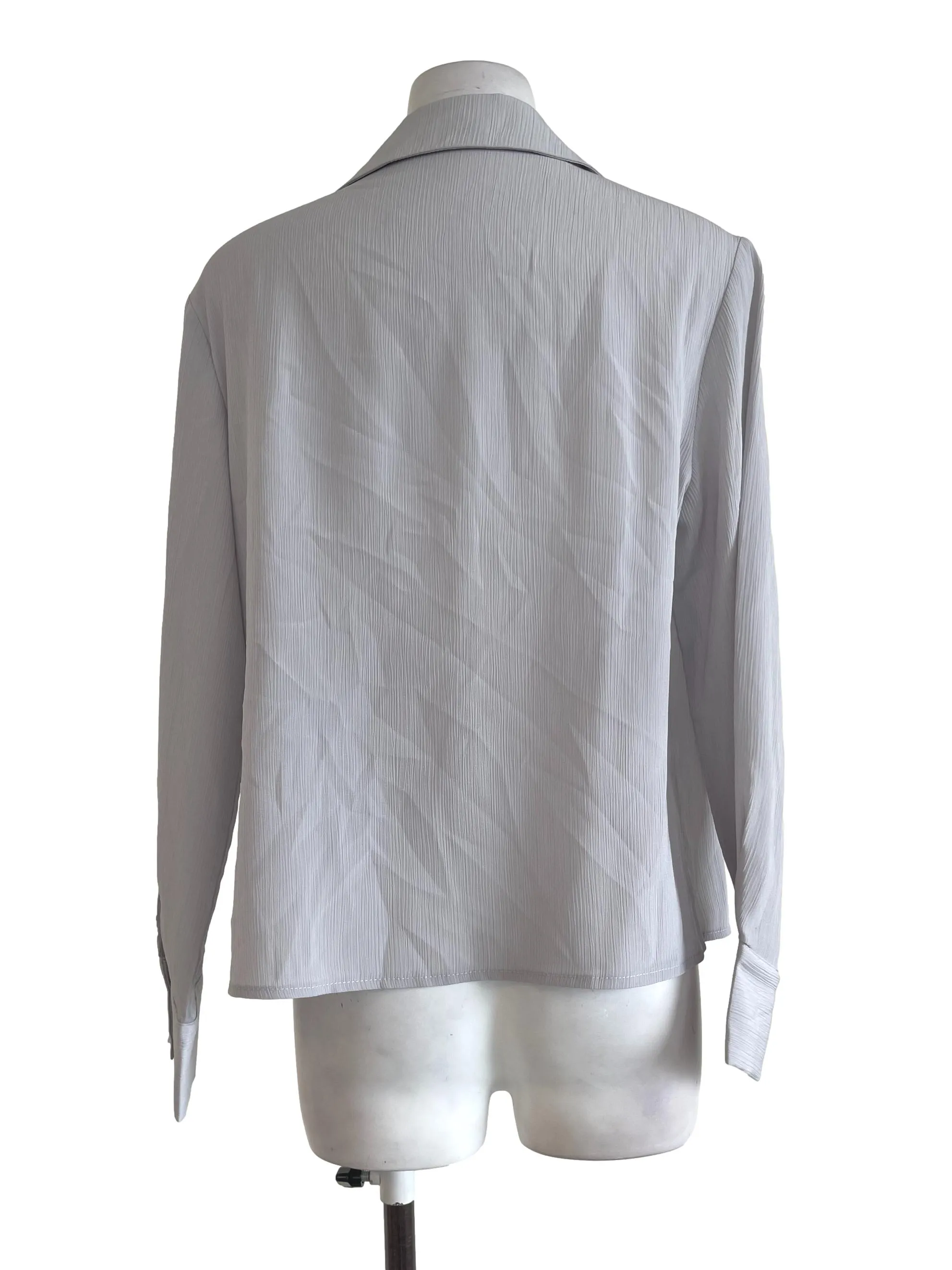 Cloud Grey Texture Top