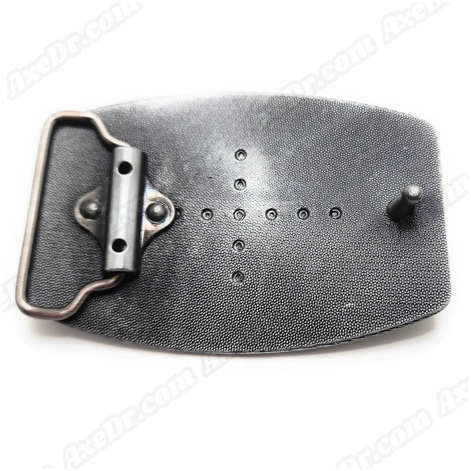 Cocky Belt Buckle Black Enamel