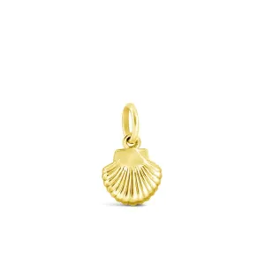 Collectible Travel Treasures™ Sea Shell Charm Gold