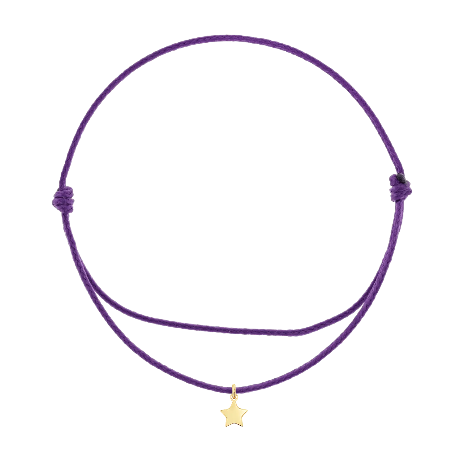 Cord Charm Bracelet