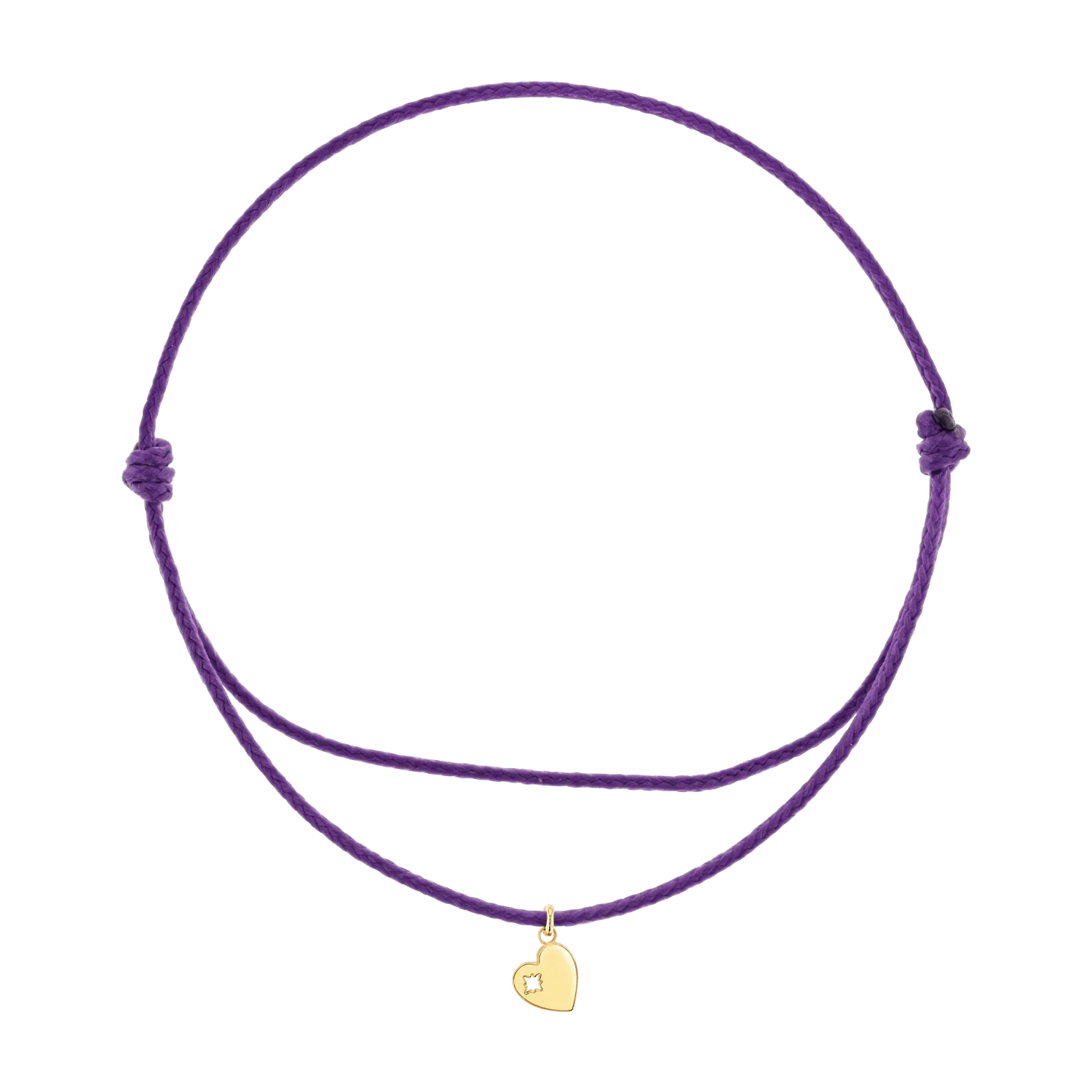 Cord Charm Bracelet
