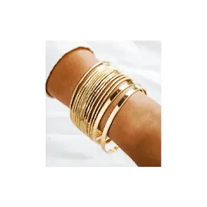 Criss Cross Bangle Bracelet