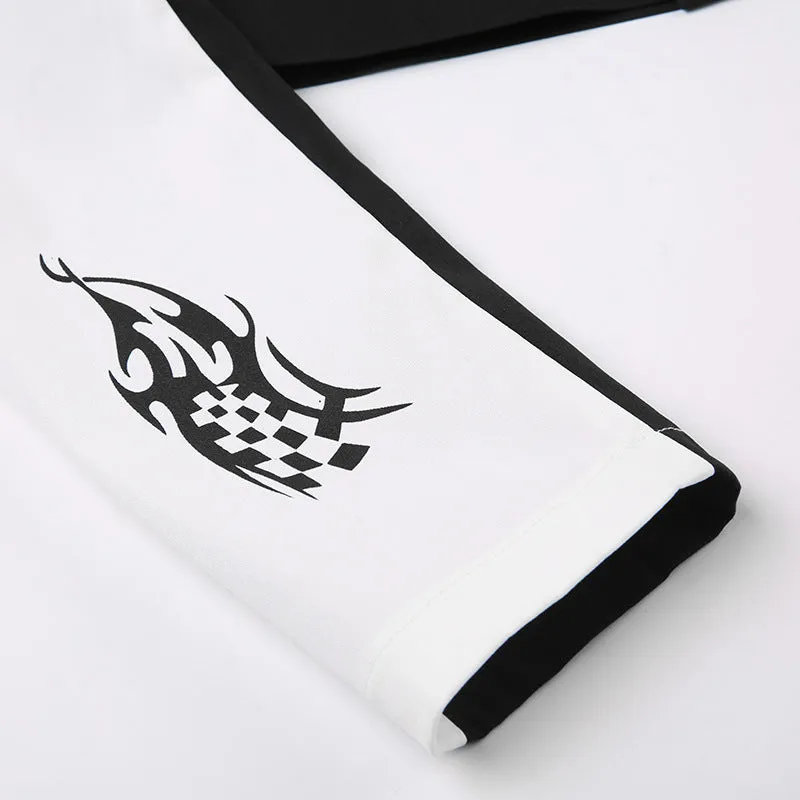Cropped Motorcycle Jacket