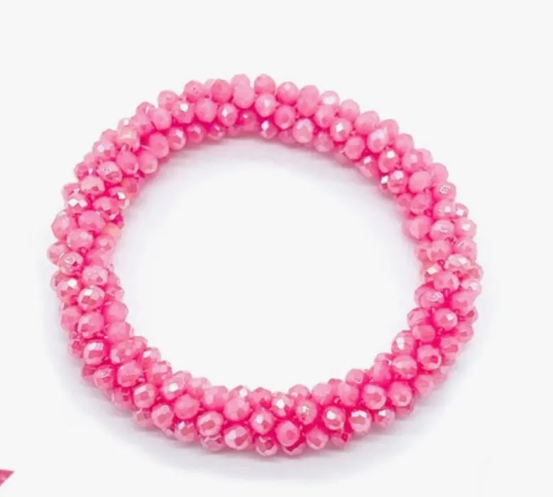 Crystal Beaded Stretch Bracelets (More colors available)