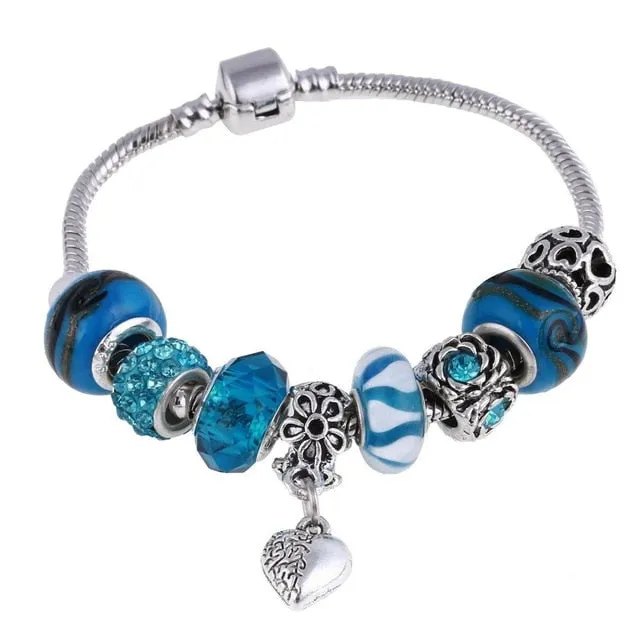 Crystal Charm Bracelets