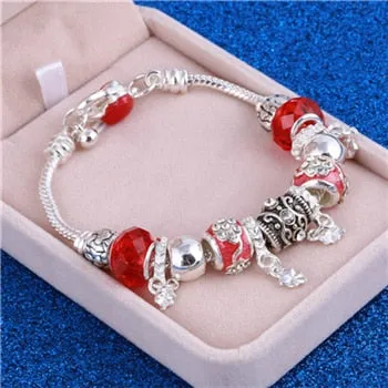 Crystal Charm Bracelets