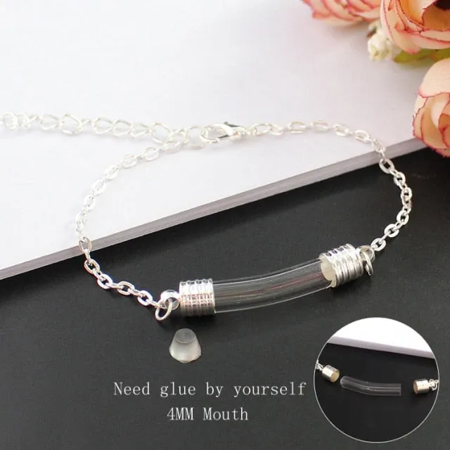 Curved Tube Urn Bracelet