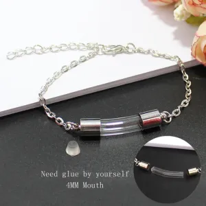 Curved Tube Urn Bracelet