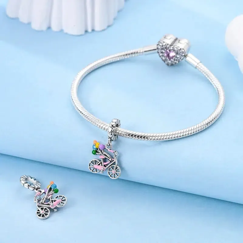 Cycolinks Balloon Journey Sterling Silver Charm