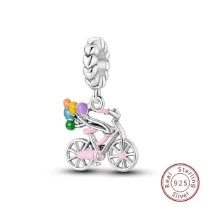 Cycolinks Balloon Journey Sterling Silver Charm