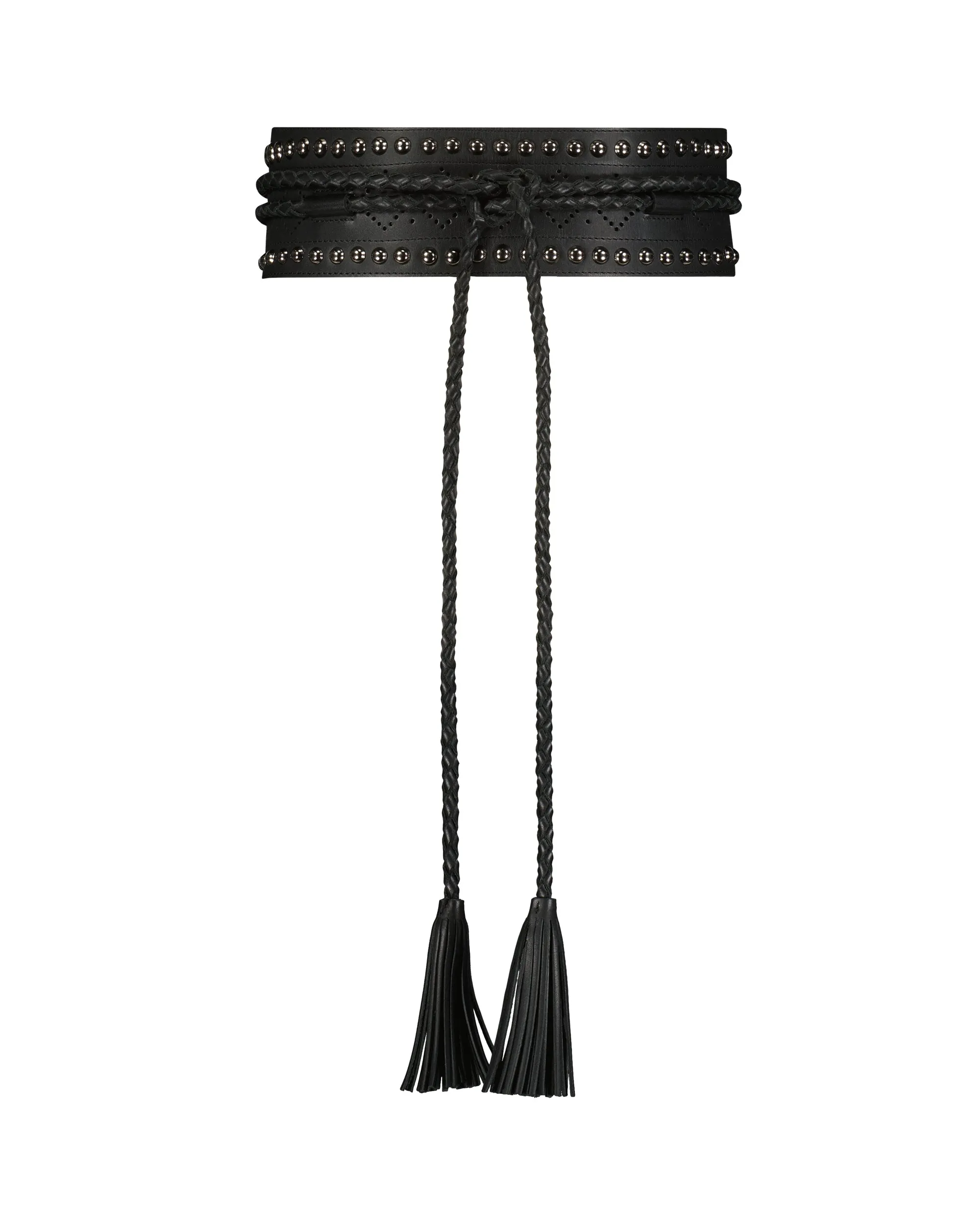 Dahlia Studded Wrap Belt