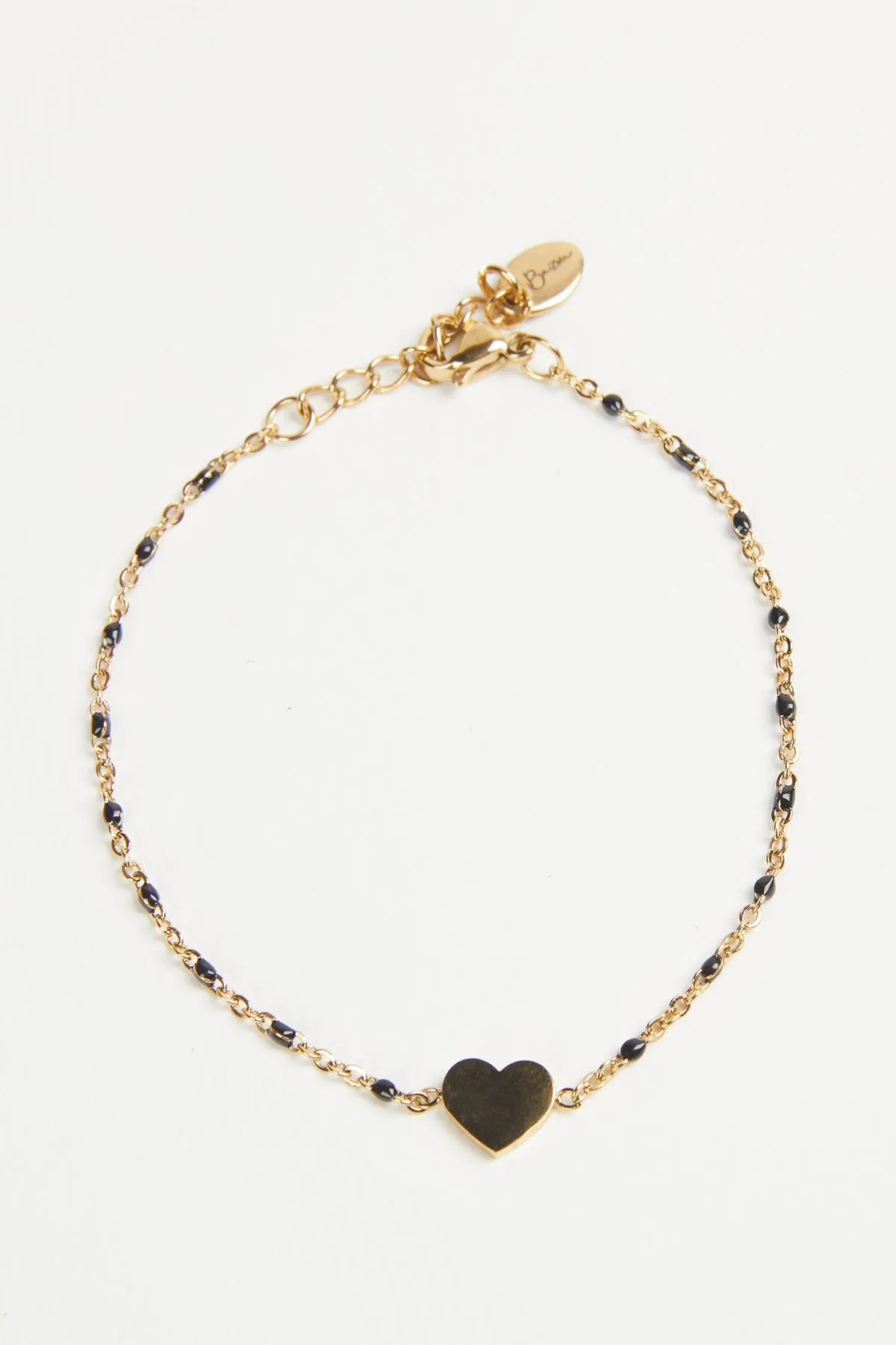 DAINTY GOLD HEART BRACELET