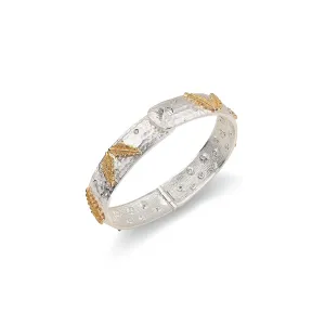 DANNI FONDANT GARLAND BANGLE BRACELET
