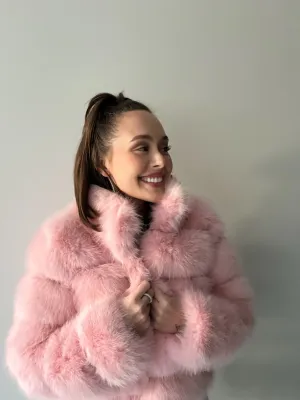 DAUGHTER LUXE FAUX FUR COAT