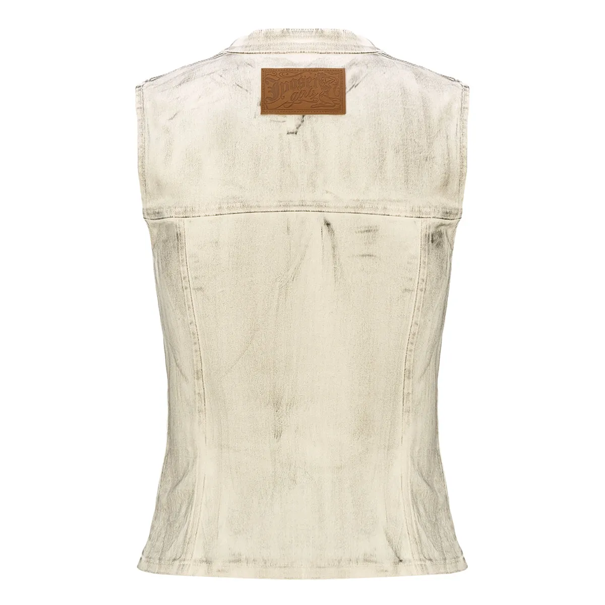 Distressed Stud Vest / Skirt