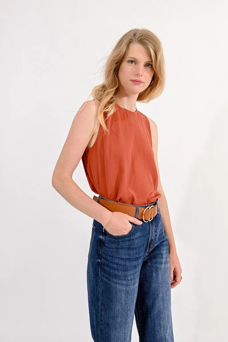DOUBLE RING BUCKLE BELT