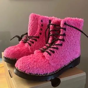 Dr. Martens 1460 Tinsel Faux Fur Boots