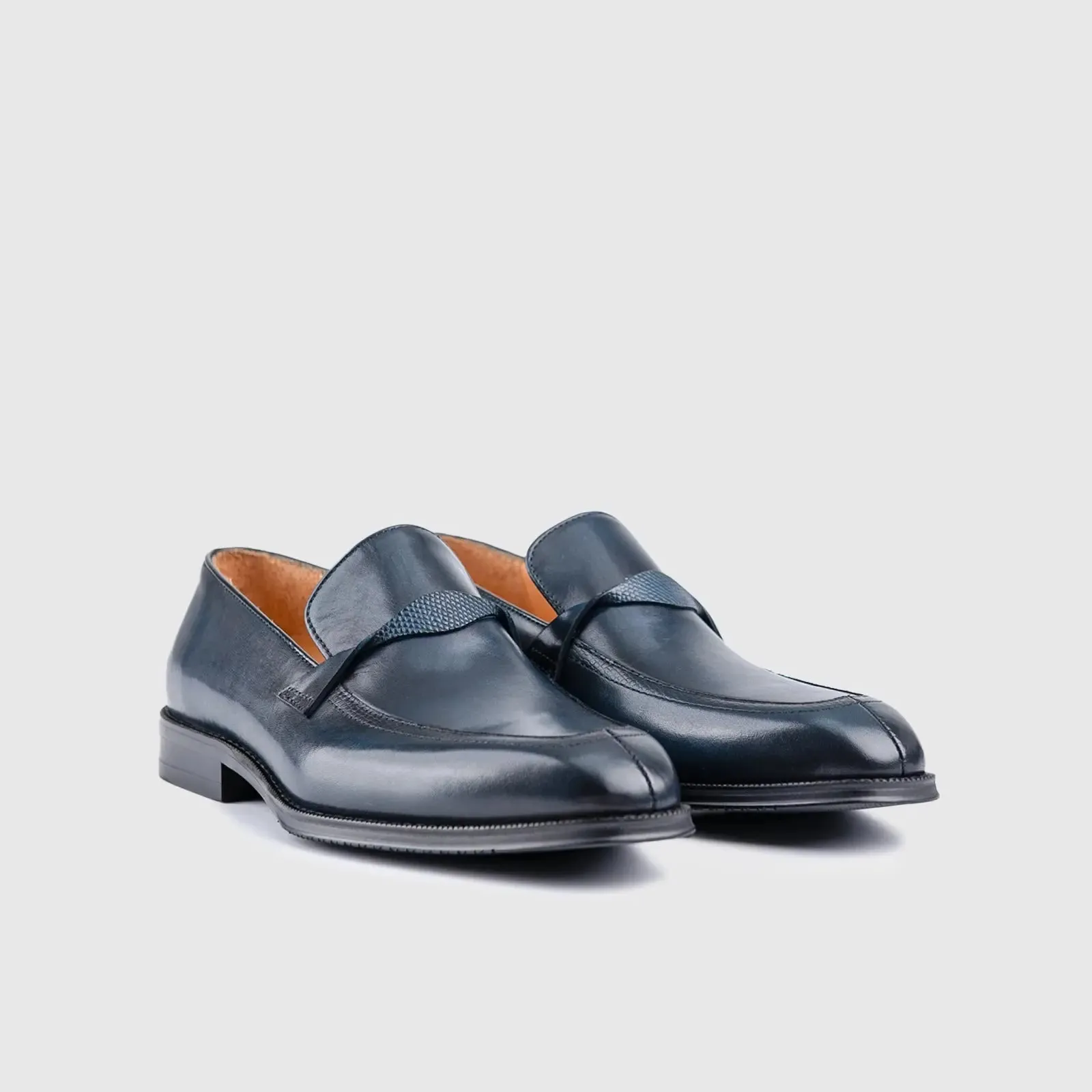 Dress Slip Ons Navy EL005