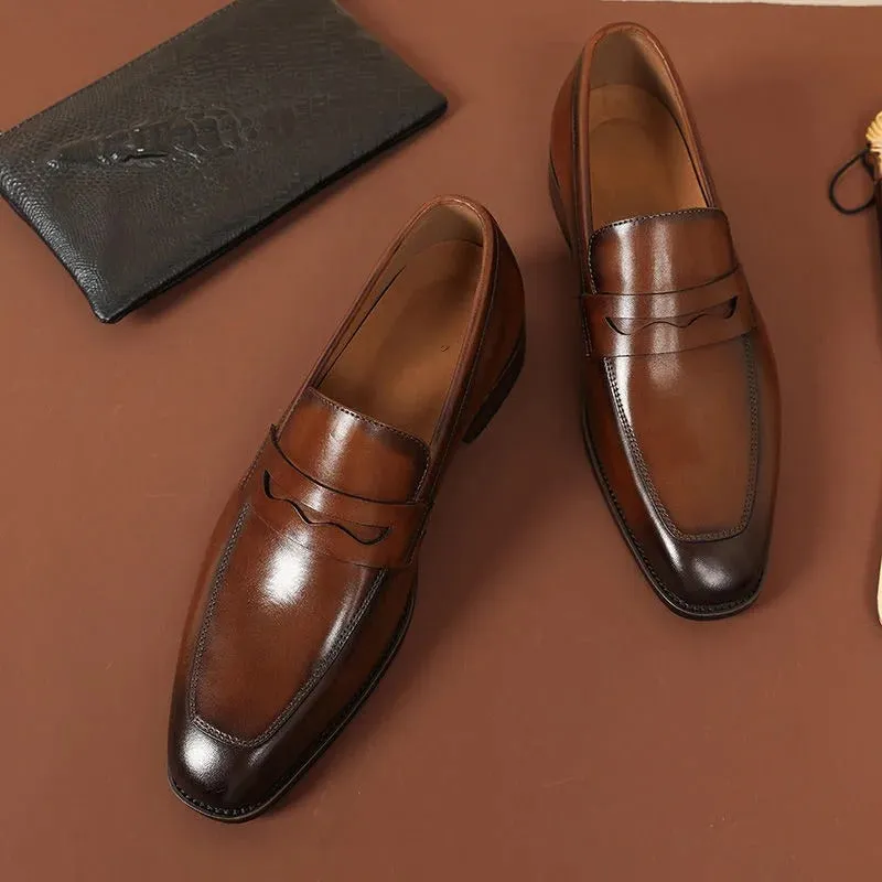 Dylan Slip-On Dress Leather Shoes