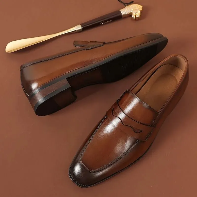 Dylan Slip-On Dress Leather Shoes