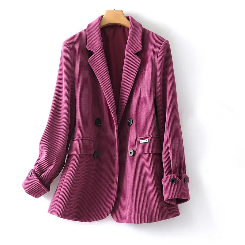 Eleganter Cord-Blazer für stilvolle Auftritte