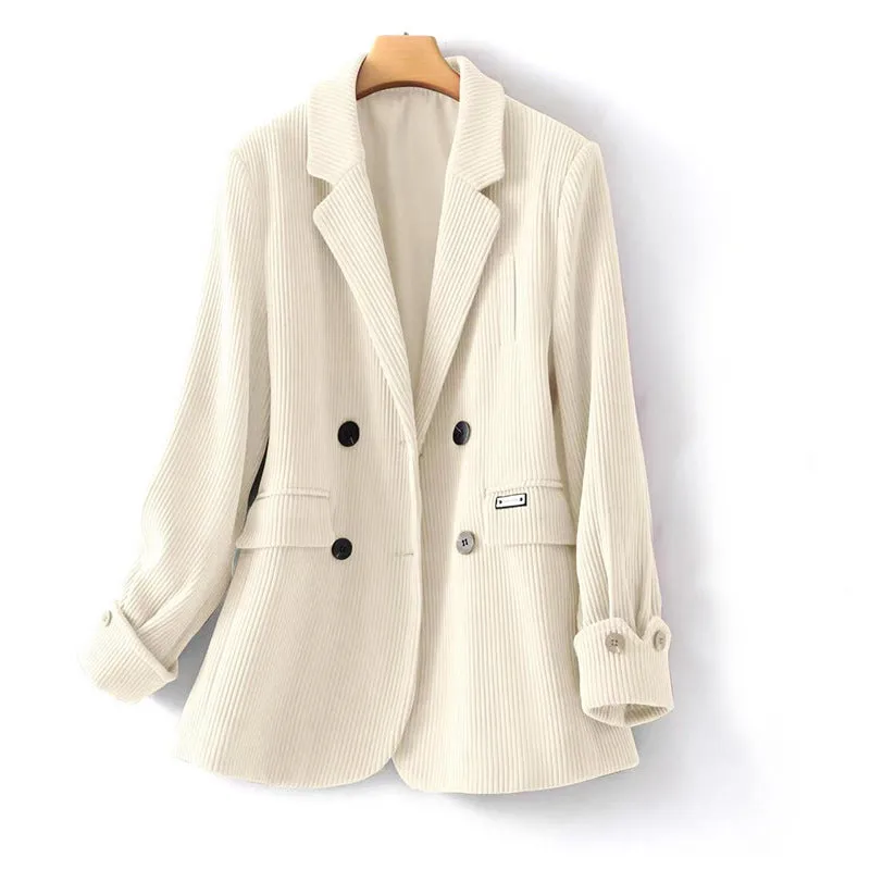Eleganter Cord-Blazer für stilvolle Auftritte
