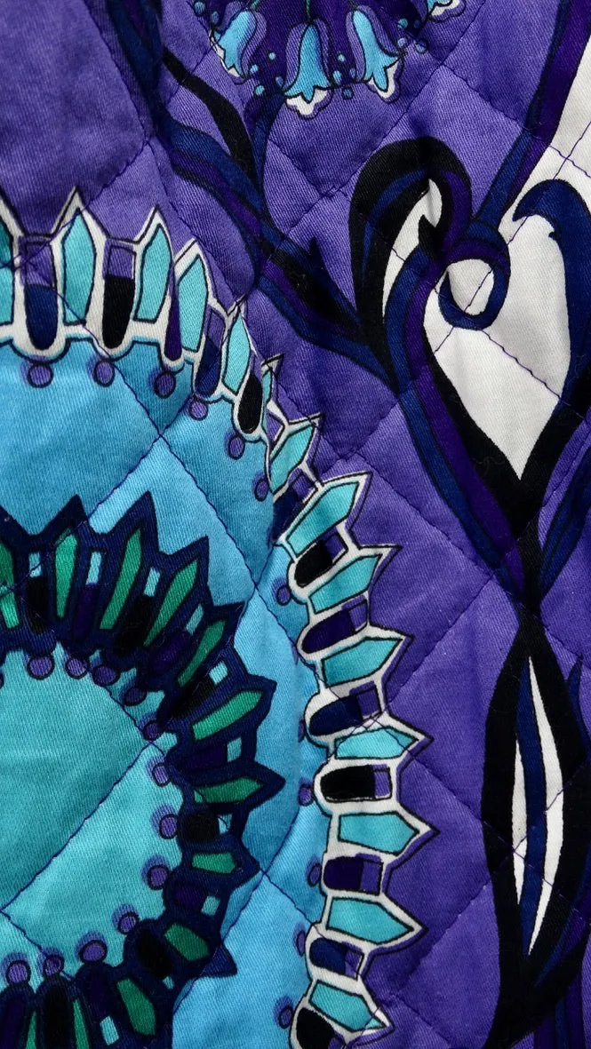 Emilio Pucci 1960's Cotton Quilted Dress
