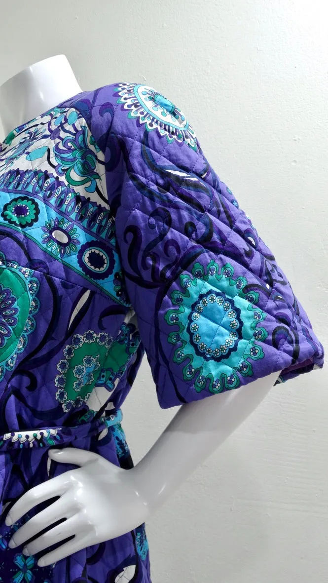 Emilio Pucci 1960's Cotton Quilted Dress
