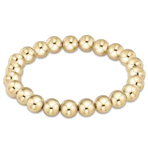 enewton | Classic Gold Bead Bracelet - 8mm