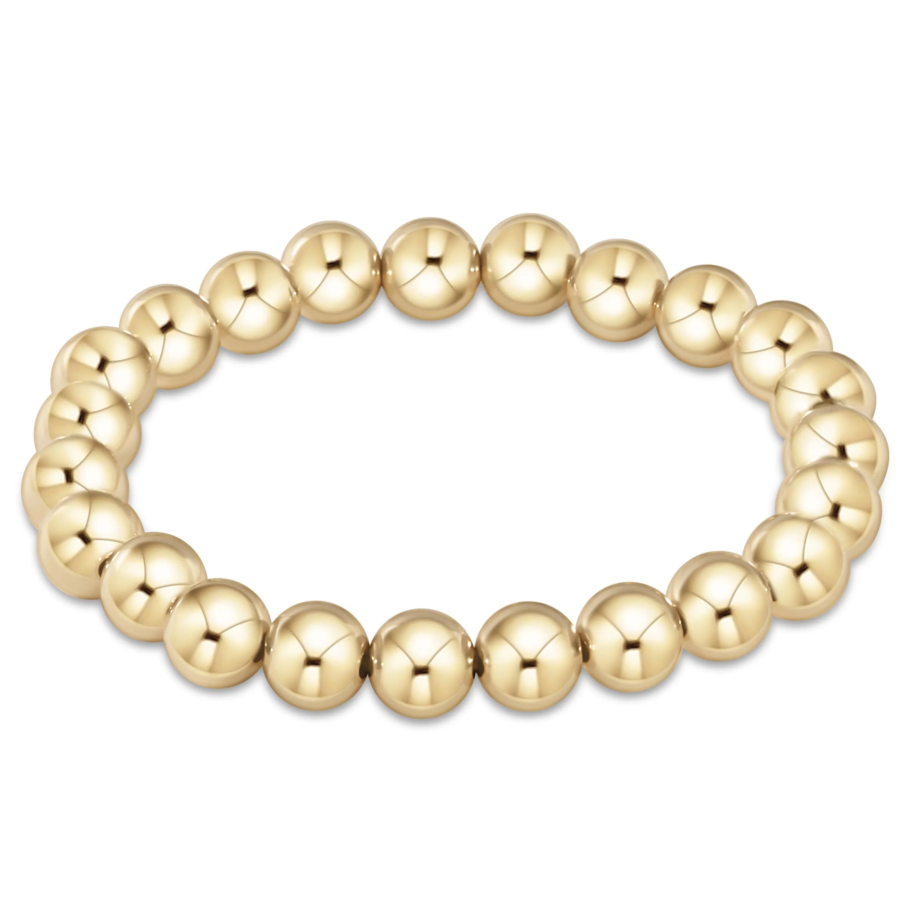 enewton | Classic Gold Bead Bracelet - 8mm