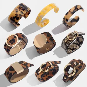 Fashion animal print Bangle Bracelets