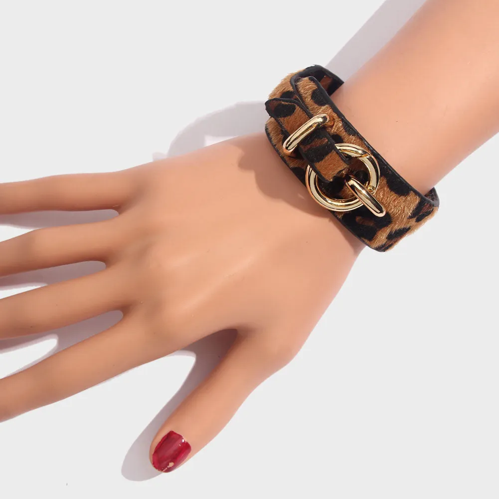 Fashion animal print Bangle Bracelets